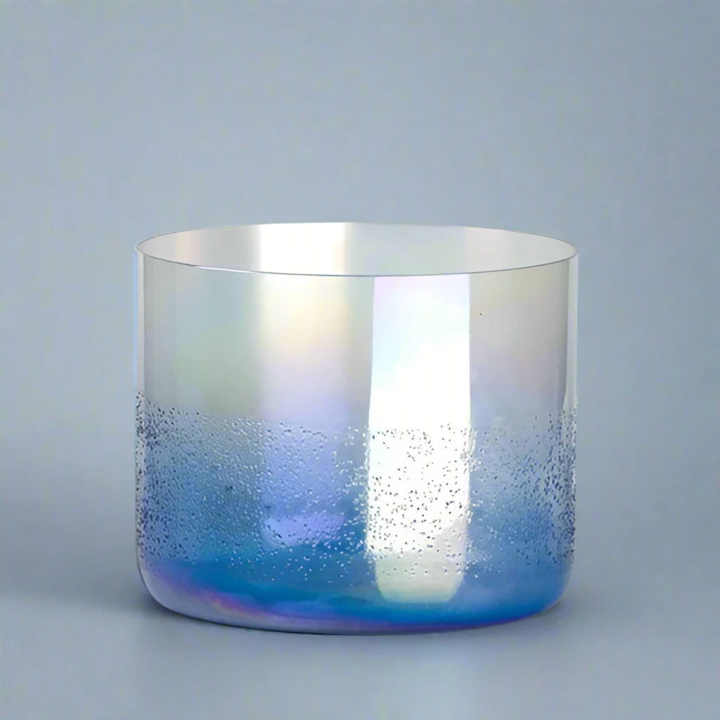 Amethyst Gem ✸ Alchemy Crystal Singing Bowl - Alchemy of Quartz  Quantum scalar singing bowl on quartz crystal grid for energy cleansing Moldavite Meteorite ✸ Alchemy Crystal Singing Bowl - Alchemy of Quartz