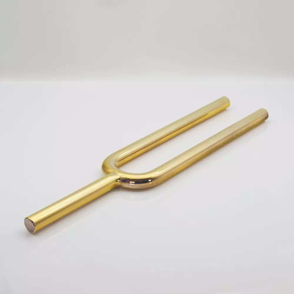 24k Gold Tuning Forks 432hz - Alchemy of Quartz