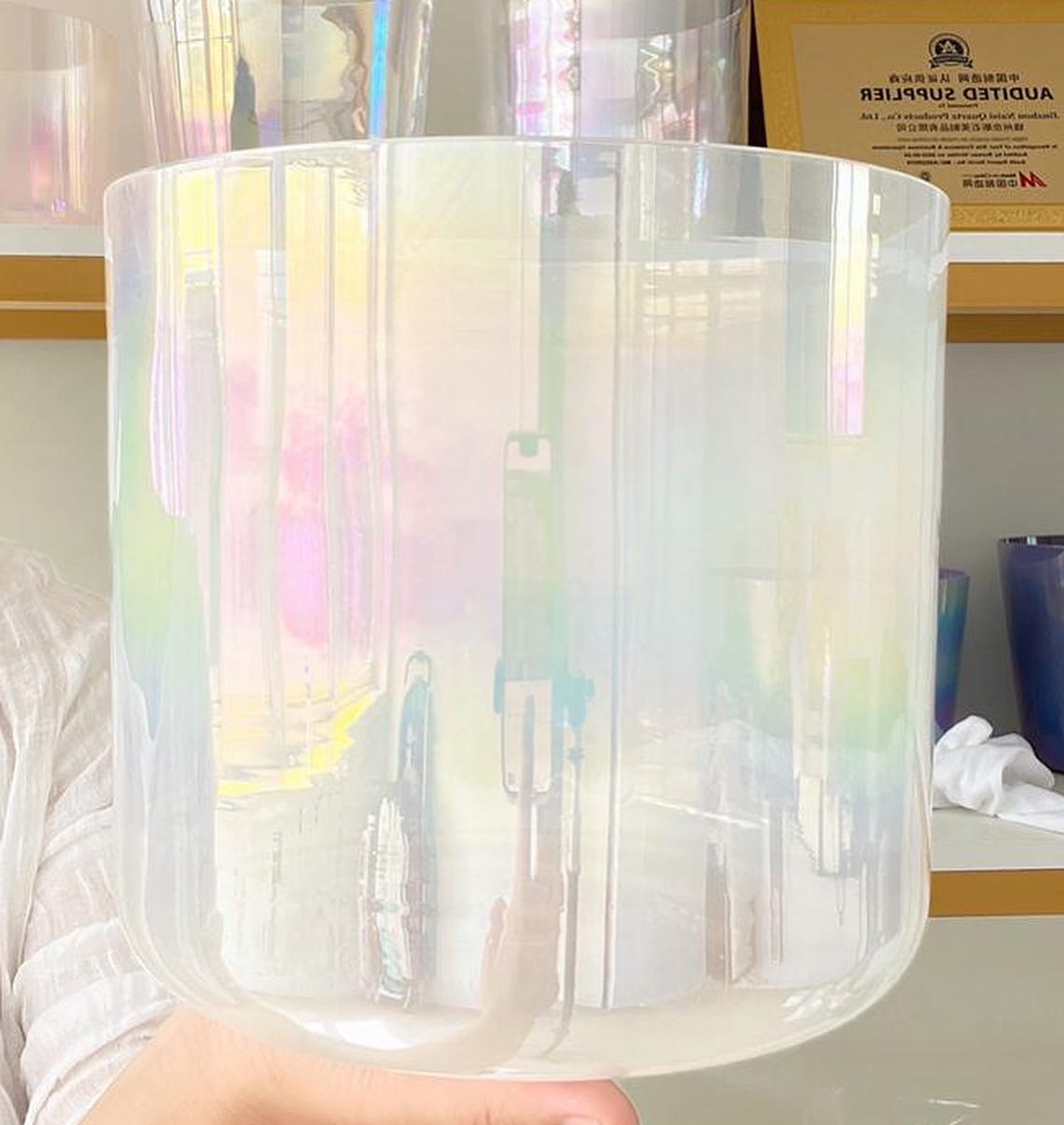 Pearl Ray ✸ Sonic Chrystal Grail – Custom Design - Alchemy of Quartz