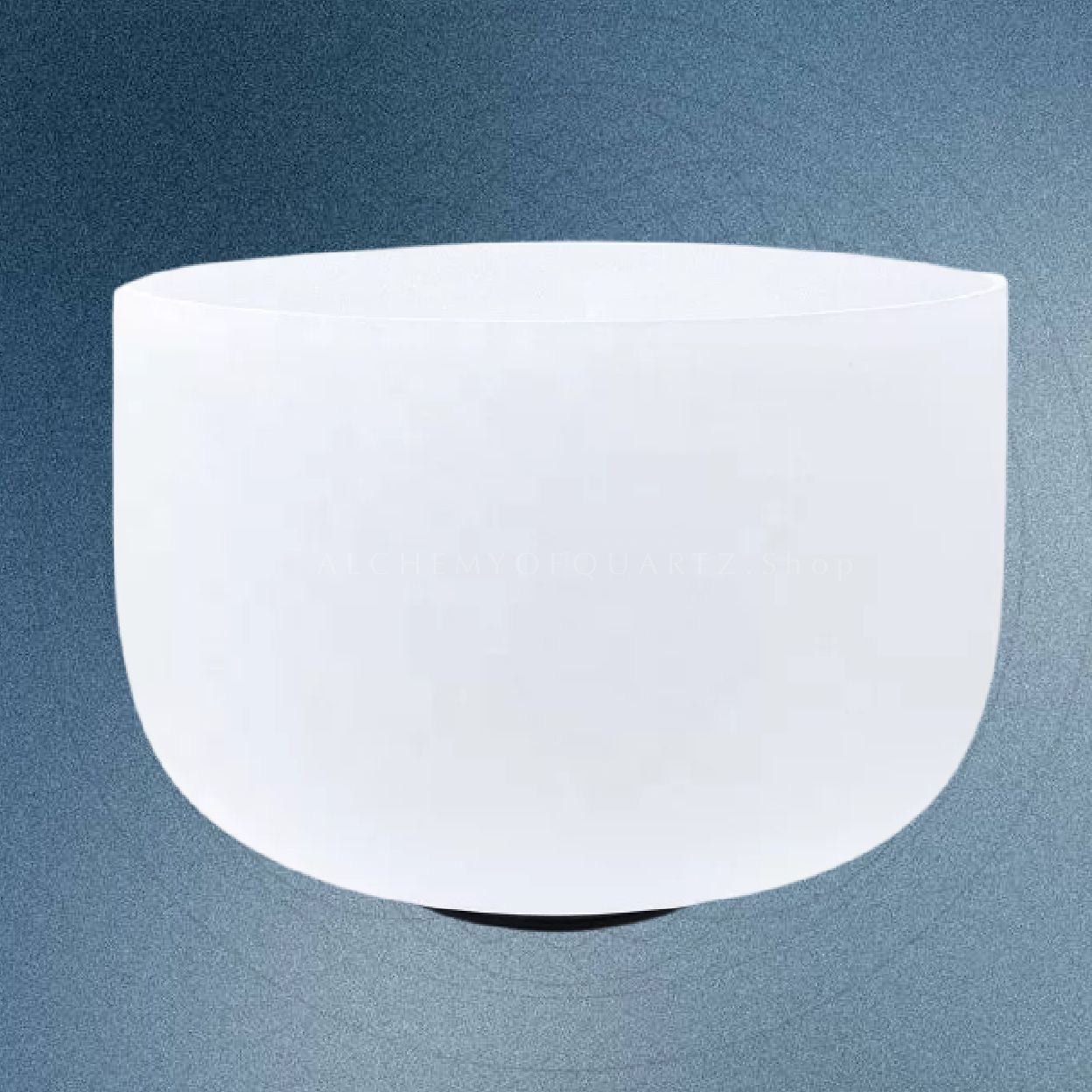 14” Perfect Pitch Frosted Singing Bowl ✸ 432hz or 440hz - Alchemy of Quartz