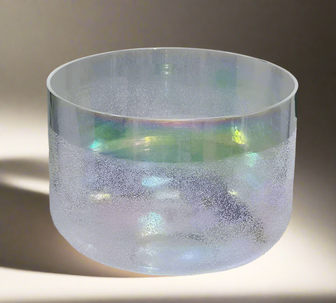 Amethyst Gem ✸ Alchemy Crystal Singing Bowl - Alchemy of Quartz  Quantum scalar singing bowl on quartz crystal grid for energy cleansing Moldavite Meteorite ✸ Alchemy Crystal Singing Bowl - Alchemy of Quartz 
