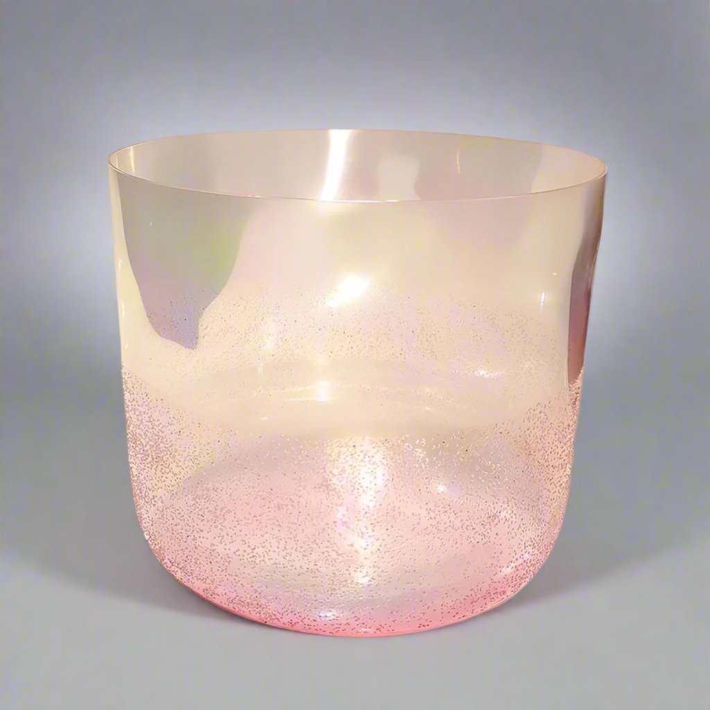 Amethyst Gem ✸ Alchemy Crystal Singing Bowl - Alchemy of Quartz  Quantum scalar singing bowl on quartz crystal grid for energy cleansing Moldavite Meteorite ✸ Alchemy Crystal Singing Bowl - Alchemy of Quartz 