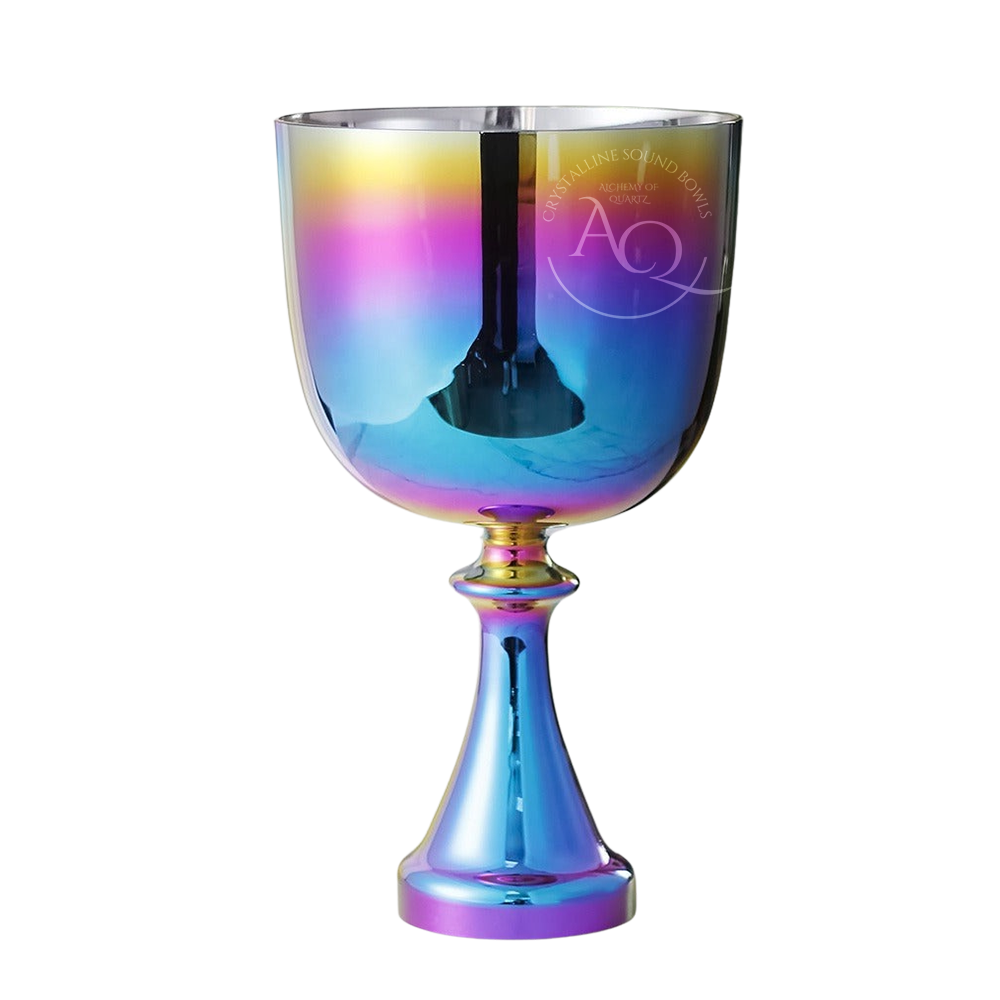 Indigo Flame ✸ Chrystal Grail – Custom Design - Alchemy of Quartz 
