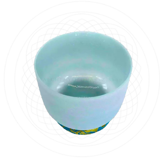 Turquoise Gem Alchemy Singing Bowl ✸ 6” to 22” | 432hz or 440hz - Alchemy of Quartz 