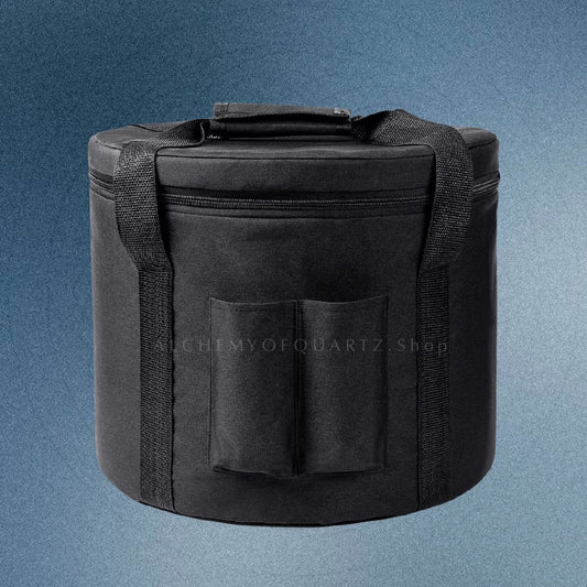Black Crystal Bowl Case | Custom Made - Alchemy of Quartz 